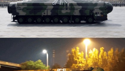 九三阅兵结束，解放军用东风核导弹，向全世界发出了“战略宣告”！