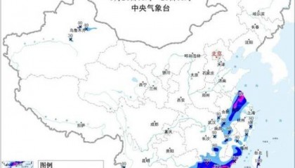 暴雨橙色预警：6省部分地区有大暴雨 广东局地或特大暴雨