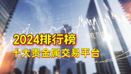 2024国内在线人数排名前十的贵金属交易平台