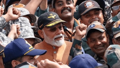 赢没赢不知道，莫迪却迫不及待向14亿人宣布印度大胜，全国庆祝10天！