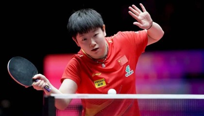 孙颖莎、王曼昱、陈幸同、蒯曼顺利出线 | 澳门女子世界杯