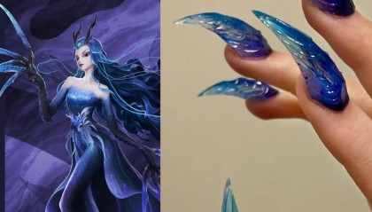 《哪吒2》敖闰“裂空爪”美甲价格上千元 有店穿戴甲订单已排到一个月后