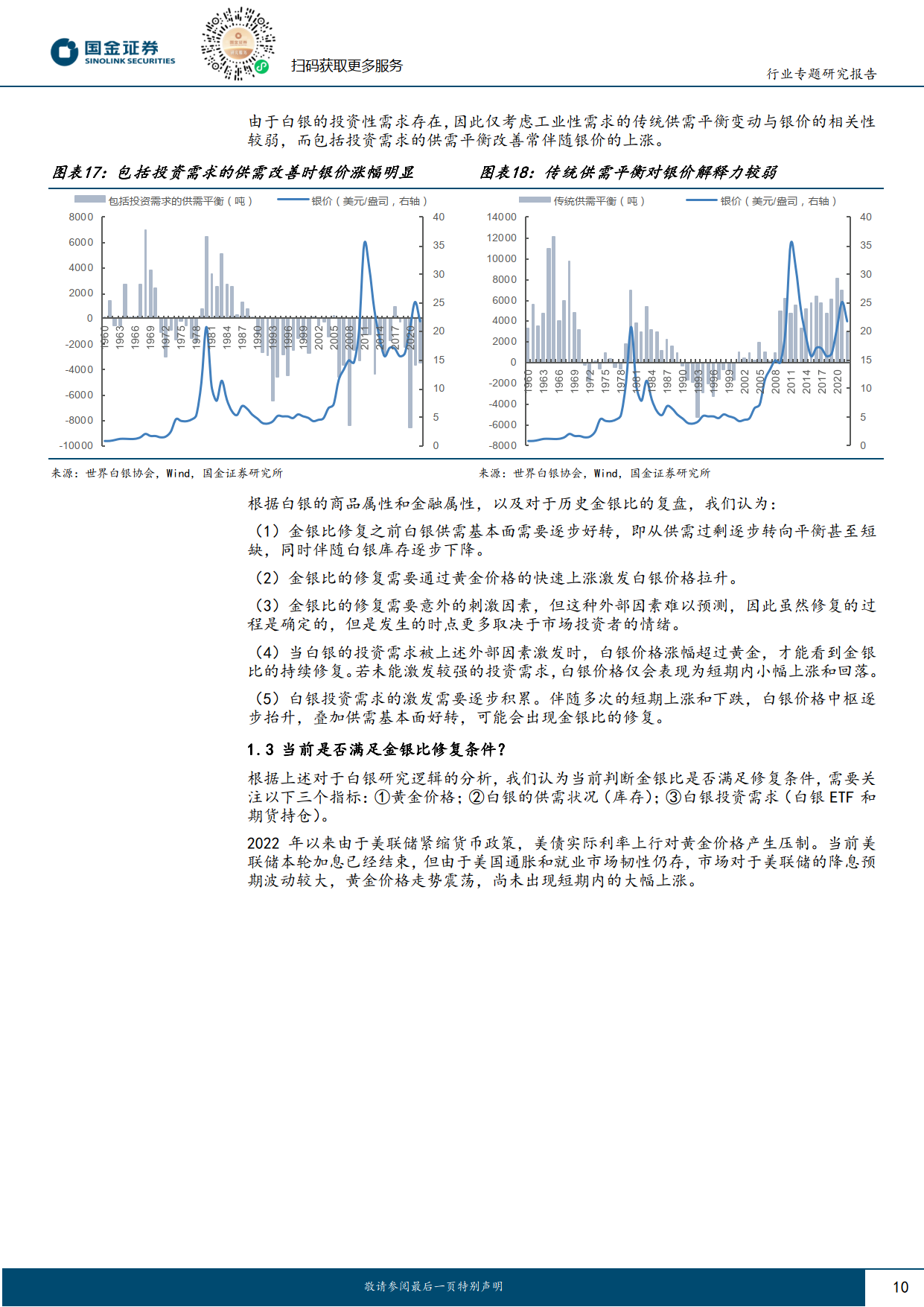 贵金属行业掘“金”系列（六）：当我们交易金银比时，交易的是什么？