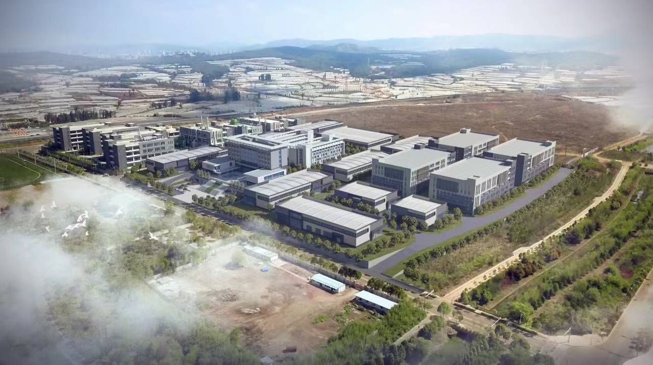 中建八局承建的云南省贵金属新材料产业园厂房及设施建设（二期）项目正式开工