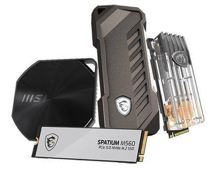 微星预告SPATIUM M560 SSD：号称“全球首款非金属 VC 散热方案”
