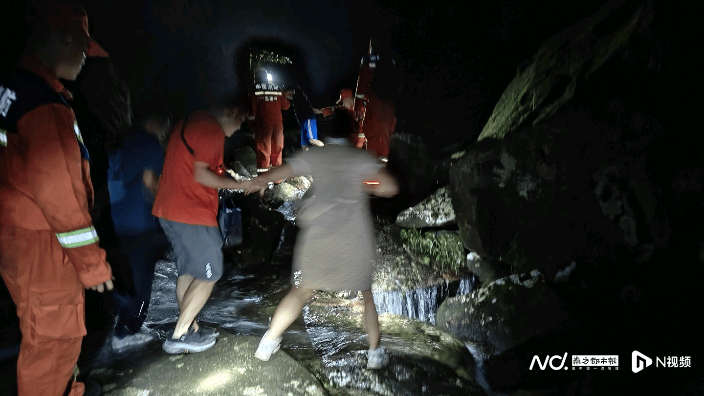 深圳一家三口惠州罗浮山徒步误入禁区,深夜联合救援成功脱险